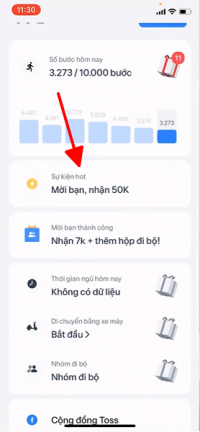 Mời bạn bè nhận 50k