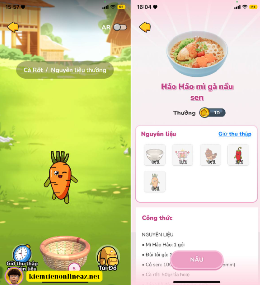 Chơi game nhận tiền
