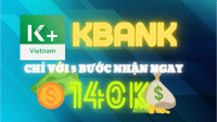 KBank đăng ký nhận tiền 