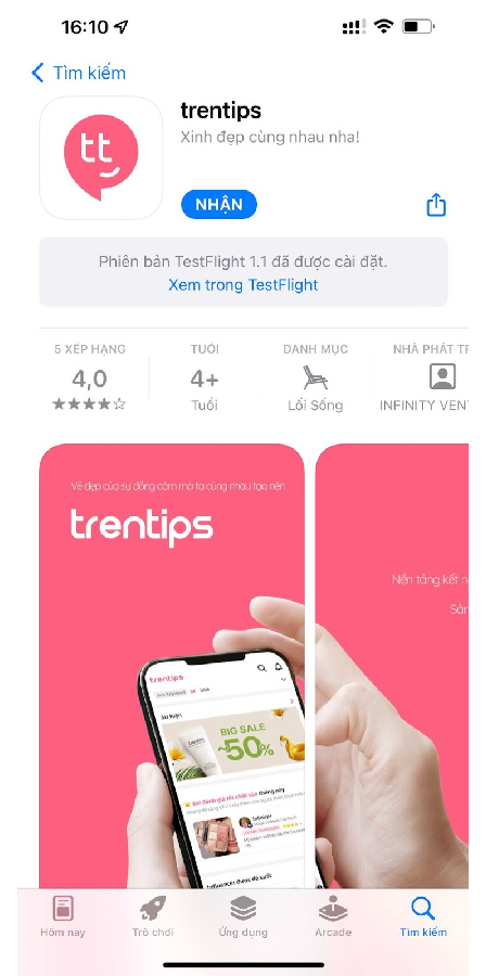 app kiem tien online Trentip 3