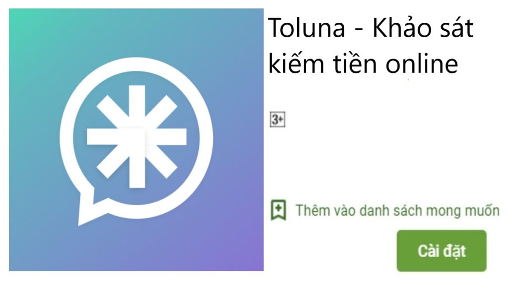 App Toluna kiếm tiền online