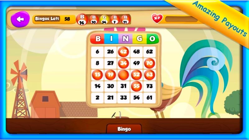 Game kiếm tiền online Bingo Zone