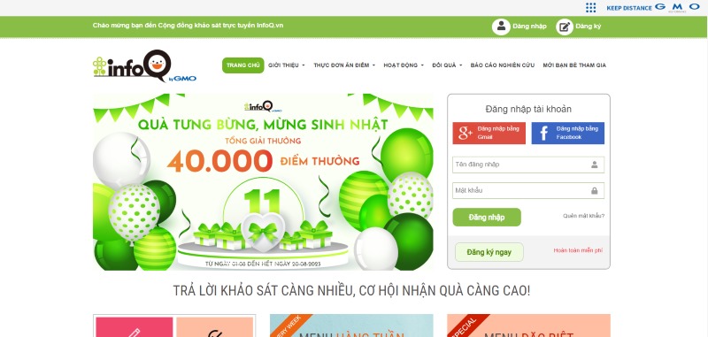 InfoQ.vn - Trang web khảo sát kiếm tiền phổ biến nhất hiện nay