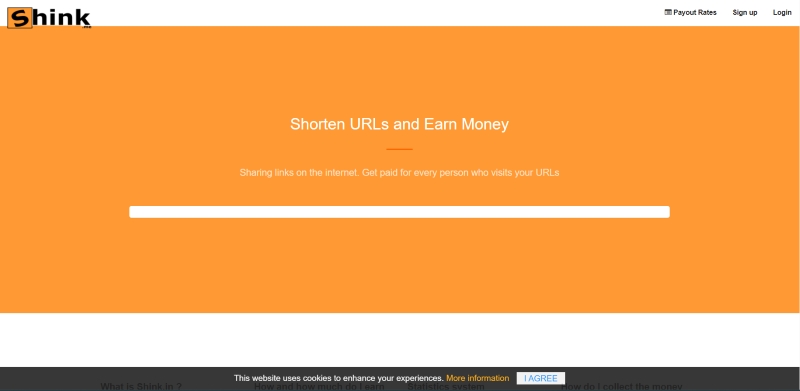 Shink.me - Top trang rút gọn link kiếm tiền uy tín