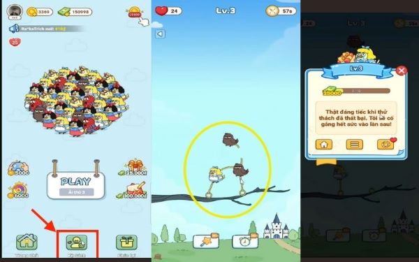 Chơi game trên app super bird kiếm tiền